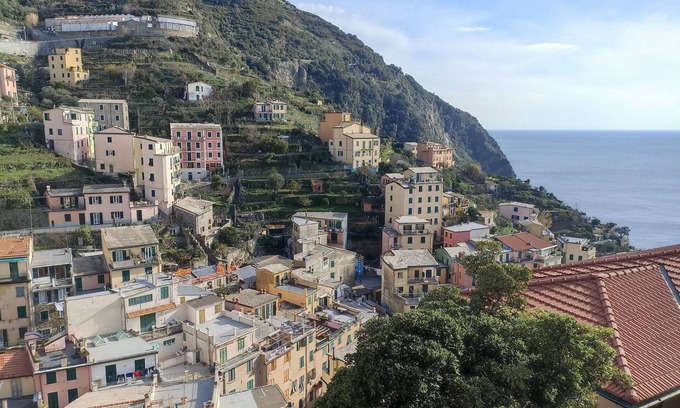 Masero Apartamento | Cinque Terre - Riomaggiore - Apartment with sea and village view