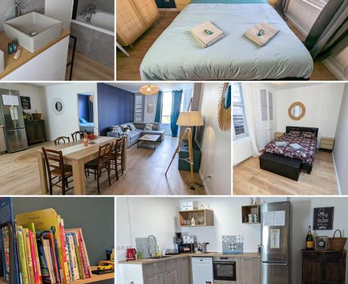 Verdun Apartamento | CITADELLE - 3 chambres - 4 Lits - Centre ville - Proche Gare - WIFI - Géré par PrestaZen'Services
