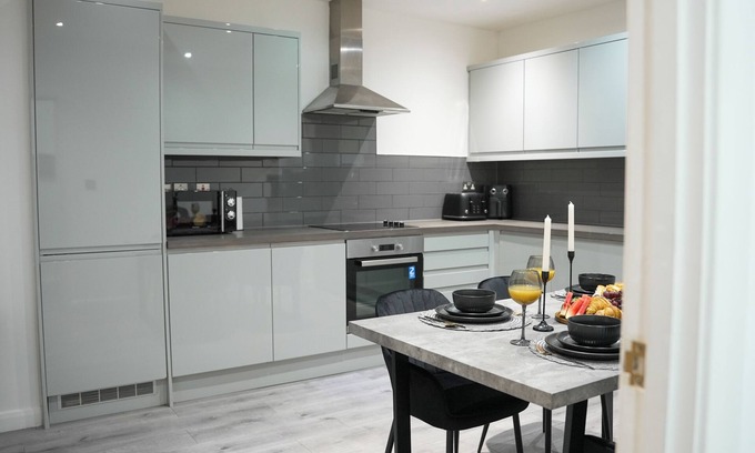 Leicester City Centre Apartamento | City Centre Luxury ApartmentSofa BedWIFI