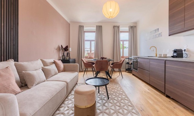 Sankt Polten Apartamento | City Lounge Appartement am Hauptbahnhof