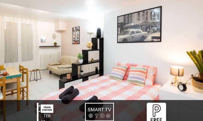 Evreux Apartamento | City pop sleeps 2