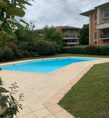 Trois Cocus - Borderouge - Croix-Daurade - Paleficat Apartamento | City Rose T2, Climatisation,parking privé, piscine, wifi , tout confort