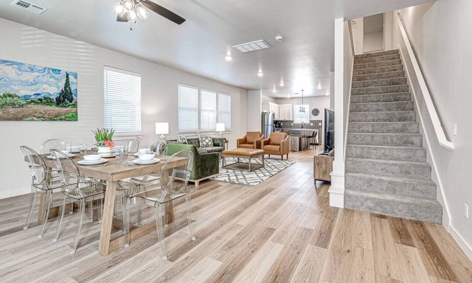 Central Oklahoma City Casa | City Serenity | 3BD 2BA Townhome