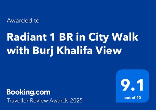 Al Wasl Apartamento | City Walk 1BR 6 mins to Dubai Mall & Burj Khalifa