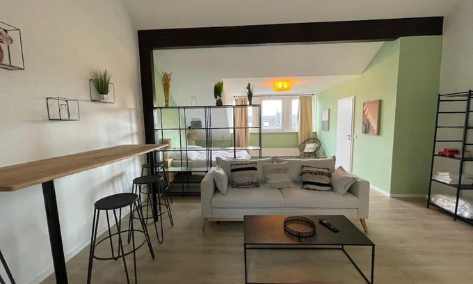 Dueren Apartamento | City-Wohnen in Düren im Boho-Style