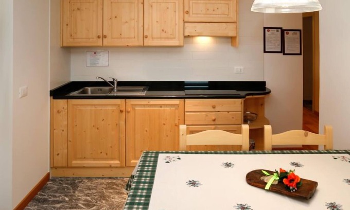 Raveo Apartamento | Apartamento Cjase Fravins en Raveo - 3 personas, 1 dormitorios