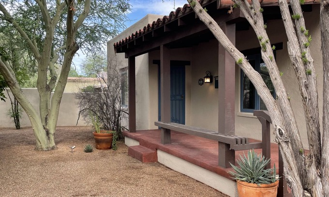 Palo Verde Casa | Classic 1937 Tucson Adobe Bungalow, Quiet, Private, Centrally Located