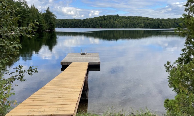 Irondale Cabaña | Classic Canadian cottage on pristine Fortescue lake. A nature lovers paradise.
