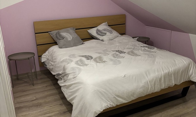 La Veze Cabaña | Gîte-Clásico-Baño en la habitacion-Vista al Jardín