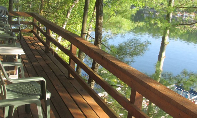 Mayfield Casa | Clásico Lakefront Home W / Opcional Guest Cottage On Spider Lake; Plazas 6-10
