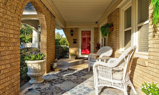 Central Oklahoma City Cabaña | Classic Luxury Tudor