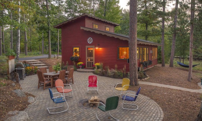 Crosslake Cabina | Cabina clásica de Minnesota en el hermoso lago O'Brien: incluye barco pontón