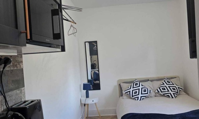 Hackney Downs Apartamento | Estudio-Clásico-Baño privado con ducha-Vista a la Ciudad