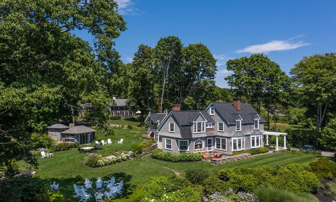 York Harbor Casa | Espectaculares vistas al mar y encanto histórico en el puerto de York