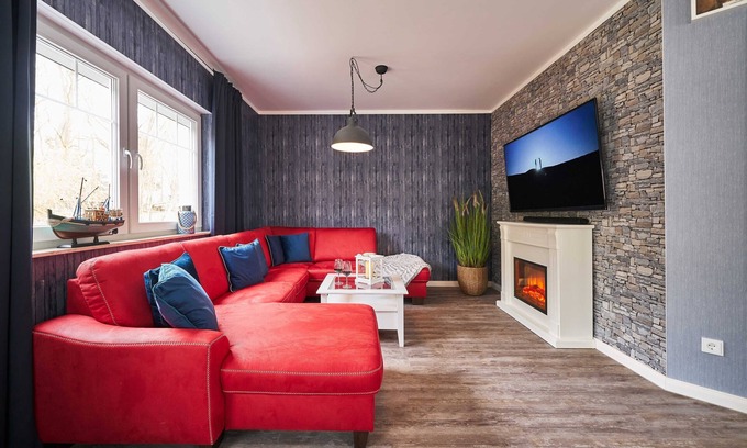 Kroeslin Apartamento | Claus Clausen con sauna y 3 dormitorios - casas del capitán más libres *****