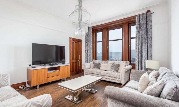 Broughty Ferry Apartamento | Apartamento Claymore, Brook Street, centro de Broughty Ferry, Dundee