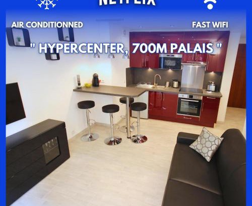 Riou - Petit Juas - Av de Grasse Apartamento | Close Palais - Calm - Brand New