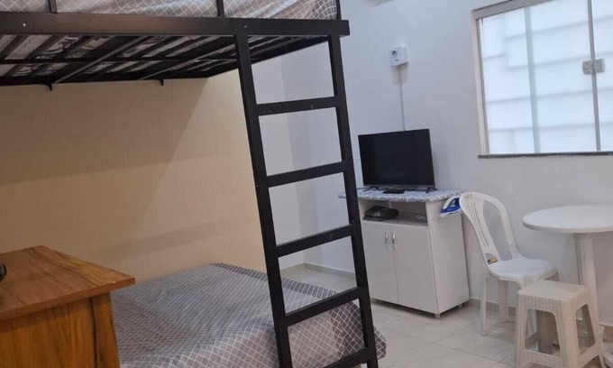 Tirirical Apartamento | Close to airport and bus station, ideal for short stays, fully equipped kitchenette with air conditioning.
