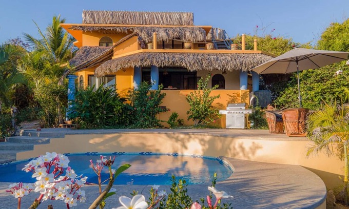 Santa María Tonameca Casa | Close To Puerto Escondido ~ Beachfront Casa Wahaka