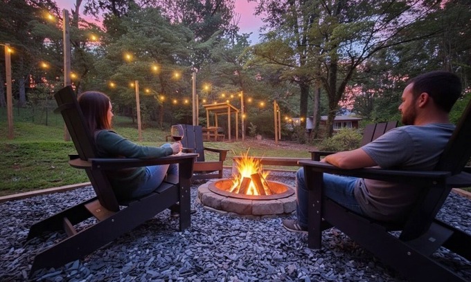 Pickens Cabaña | Closest to Table Rock Private Trail Fire Pit Secluded Cottage Free SC Park Entry