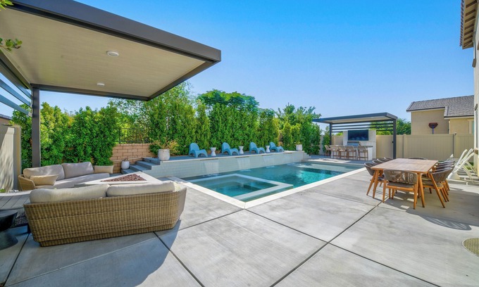 Coachella Casa | Cloud Nine - Designer style home with an intimate backyard setting