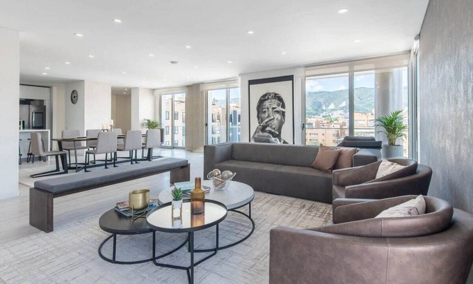 Usaquen Apartamento | Cloud9|Up to 10 ppl Indoor Pool |The Sapphire