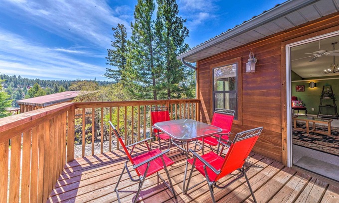 Cloudcroft Casa | Cloudcroft Escape w/ Forest Views!