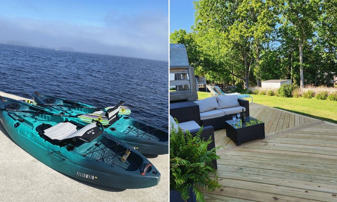 Westport Otro | Coastal 4bdrm/3bath Farmhouse with Water Access, Kayaks, Deck, Hammock, Grill