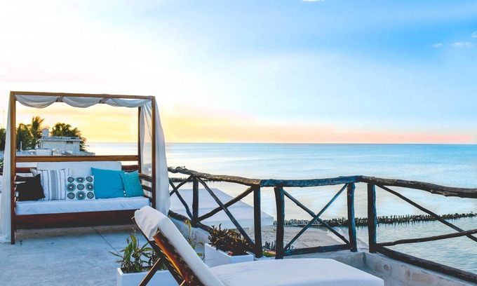Chelem Casa | IMPRESIONANTE NUEVA CASA DE PLAYA TRANQUILA PLAYA HERMOSA