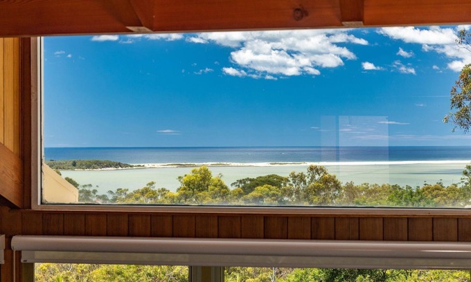 Smiths Lake Casa | Coastal Cove - stunning views across Sandbar View