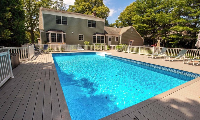 Jamesport Casa | Coastal Haven: Private Pool, Bay Access