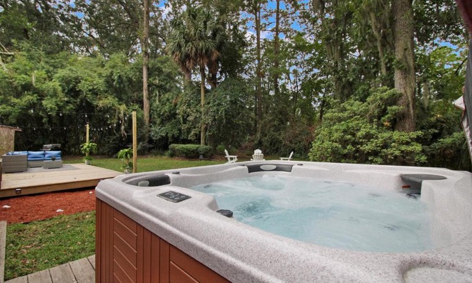 Whitemarsh Island Casa | Coastal Home 3br, 2ba & Hot Tub In Savannah&tybee