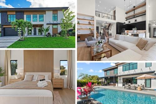 Arlington Park Casa | Coastal Luxe, SaltPool Spa, 5miles to Siesta
