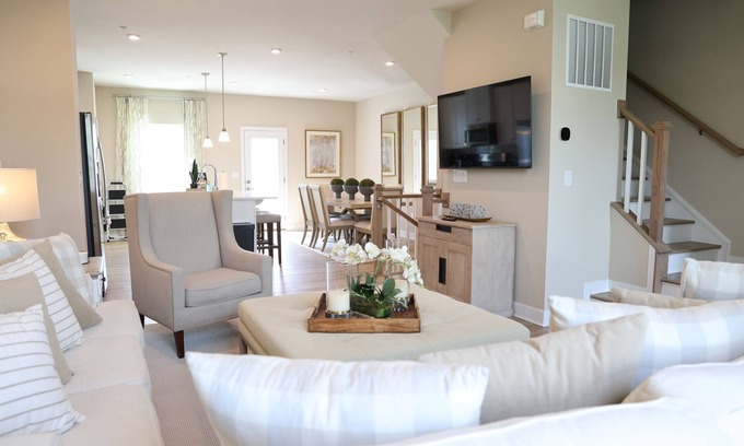 Bayside Casa | Coastal Luxury Townhome; Home Arcade, Pools, Pet-Friendly, Gym, Close to Beaches