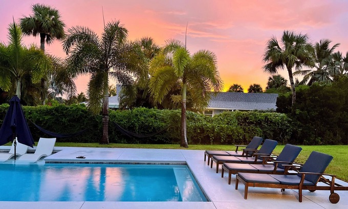 Moorings Casa | Coastal Paradise with Pool and Just Steps to Beach
