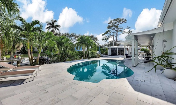 Stuart Casa | Coastal Waterfront Retreat with Private Dock, walking distance to District Table
