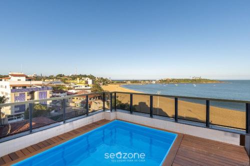 Meaipe Apartamento | Cobertura com piscina e vista para o mar - VDI0401