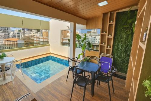 Jardim Sao Miguel Apartamento | Cobertura com Piscina e Churrasqueira - Enseada