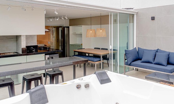 Umuarama Apartamento | Cobertura Premium Hidro 3Quartos 2Vagas Ubatuba
