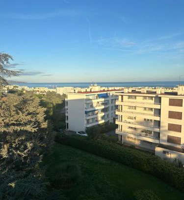 Saint-Augustin Apartamento | Cocon Azur avec vue panoramique sur mer - 4 chambres