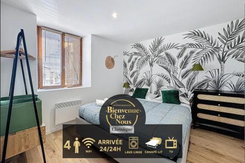 Aulnat Apartamento | Cocon cosy proche aéroport Tout équipé Aulnat3