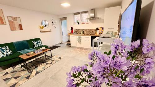 Wittenheim Apartamento | Cocon urbain , bel appartement entièrement équipé, entrée privée, parking