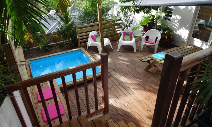 Le Marin Apartamento | Apartamento-Premium-Baño con ducha-Terraza-Lodge Cocotier
