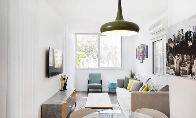 Tel Aviv Promenade Apartamento | Cocooning 1BR in Gordon Beach by HolyGuest