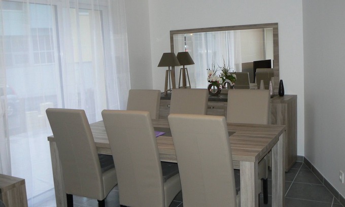 Cherbourg-en-Cotentin Casa | VILLA DE COCOONING CON JARDÍN MUY BRILLANTE CON WIFI CERCA DEL MAR