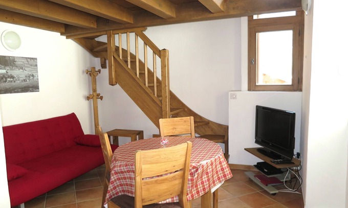 Pralognan-la-Vanoise Apartamento | Capullo en las pistas! Adorable apartamento nuevo en el centro en 2015