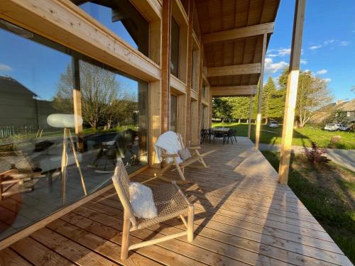 Camprieu Chalet De Esquí | Coeur Cévennes Wooden Cottage