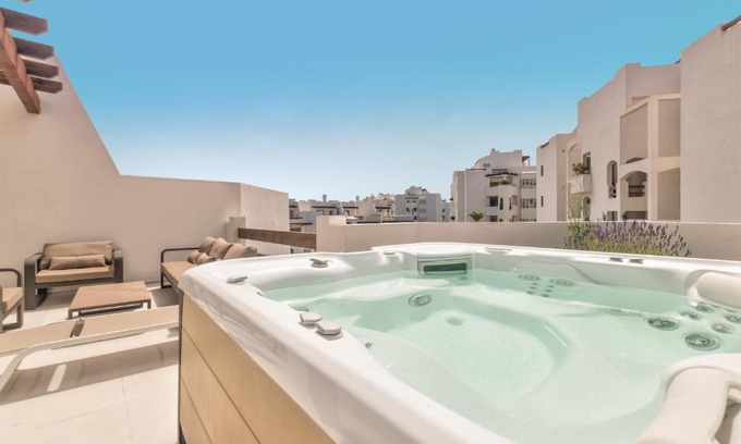 Palm-Mar Casa | Colinas - Bentor 3,4 PENTHOUSE POOL VIEW & JACUZZI