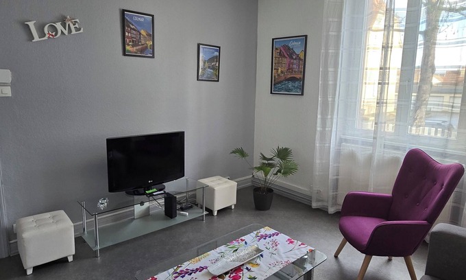 Quartier Saint-Leon Apartamento | Colmar, cerca del centro, 3 habitaciones con encanto renovadas