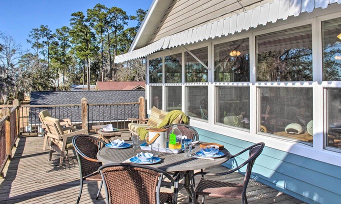 Midway Apartamento | Colonel's Island Apartment w/ Dock!